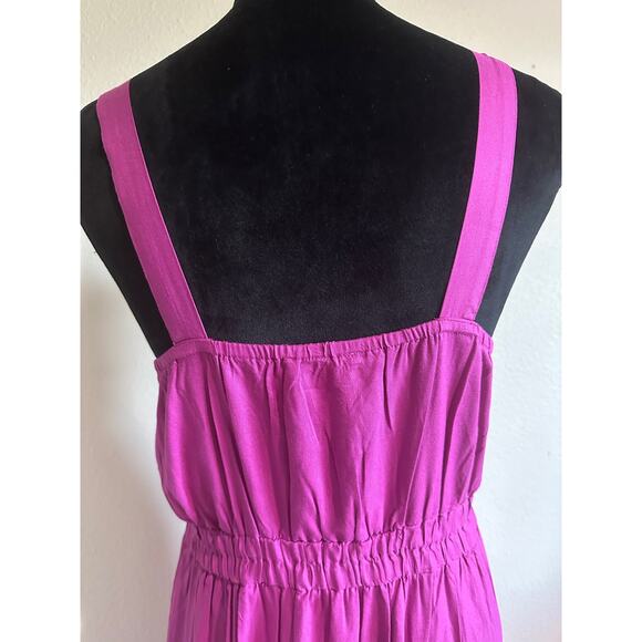 K. Jordan Pink Maxi Dress Small New Spaghetti strap - Picture 5 of 9